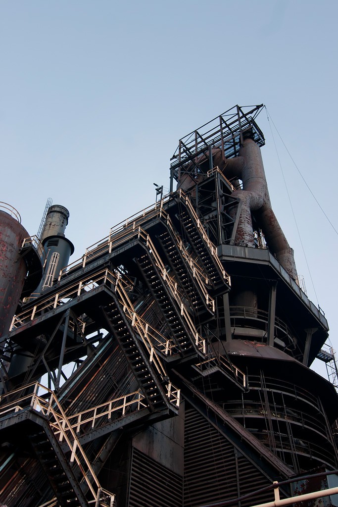 Wrap Photo of the Abandoned Bethlehem Steel Mill