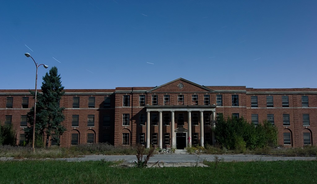 Empty Lot - Photo of the Abandoned Ypsilanti State Hospital