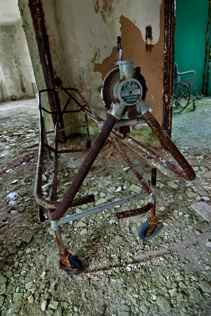 Stryker Turning Frame - Photo of the Abandoned Rathen State Hospital